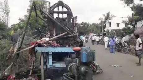 Al menos 11 muertos por electrocución durante un festival religioso en la India