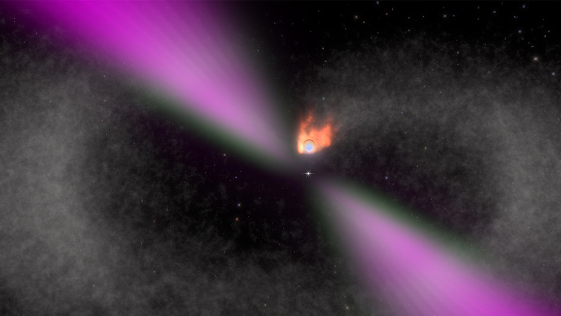 Descubren un raro ejemplar de sistema estelar binario de tipo 'viuda negra' que podría haberse originado cerca del centro de la Vía Láctea