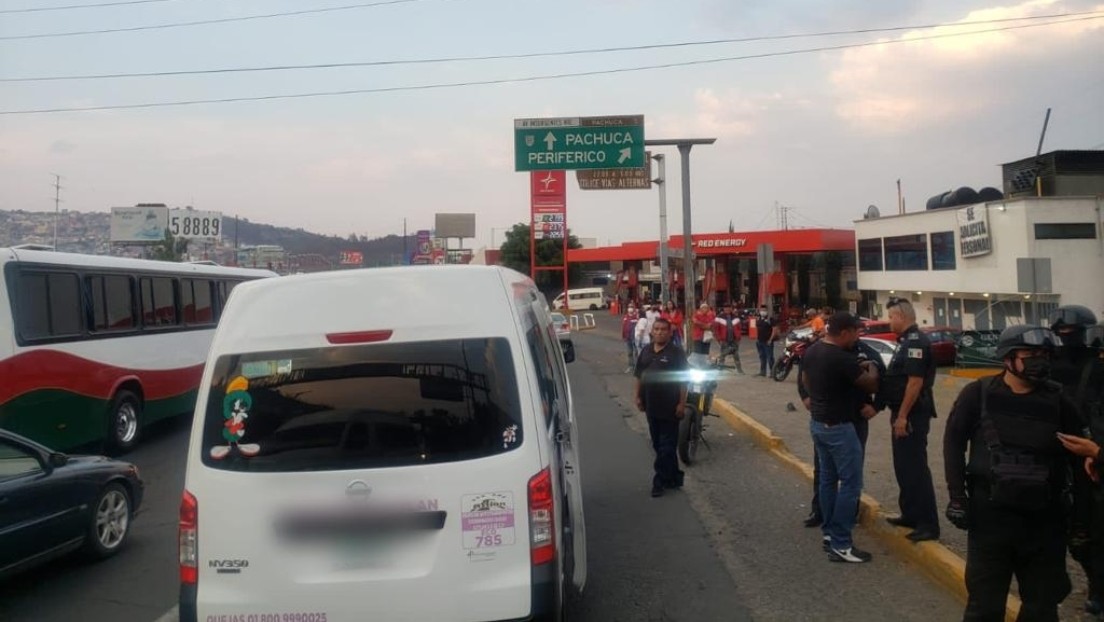 VIDEO: Policías vestidos de civil frustran un asalto en el transporte público en el Estado de México