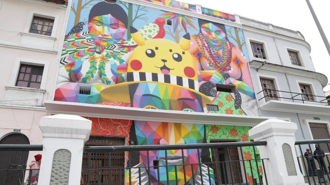 Una ola de memes se desata en Ecuador por la inclusión de Pikachú en un mural por los festejos del Bicentenario de la Batalla de Pichincha