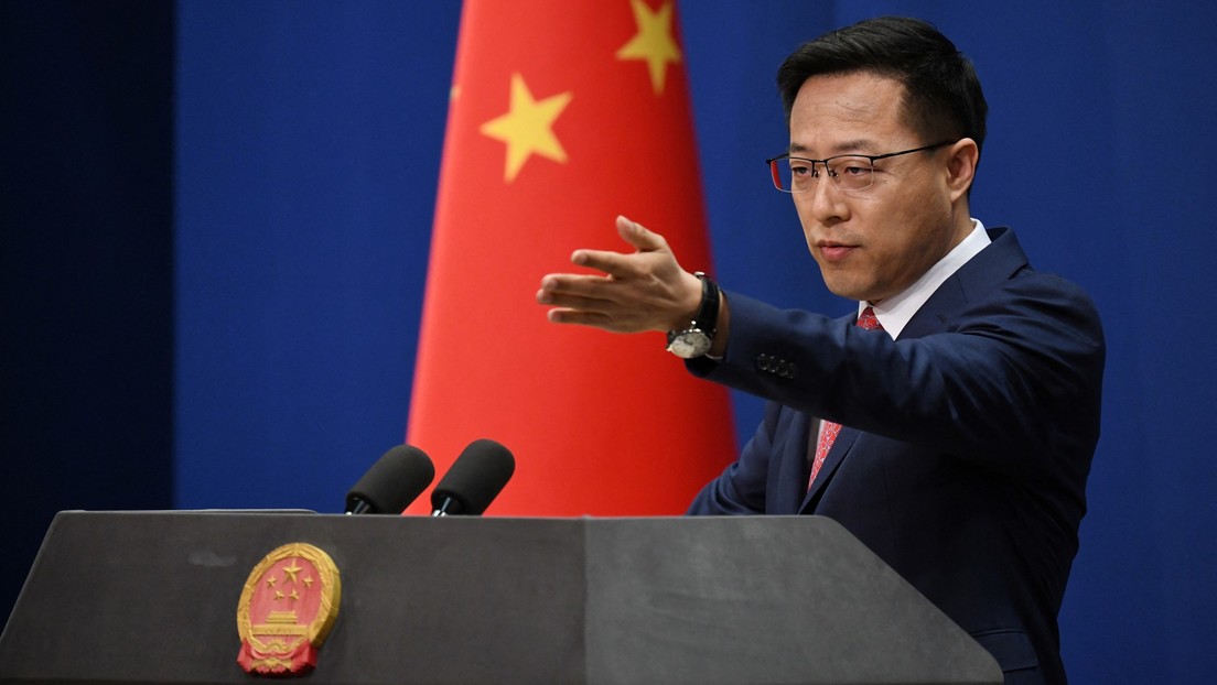El portavoz del Ministerio de Exteriores chino, Zhao Lijian