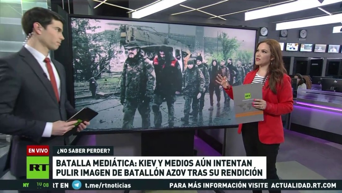 Batalla mediática: Kiev y medios occidentales intentan pulir la imagen del batallón Azov tras su rendición