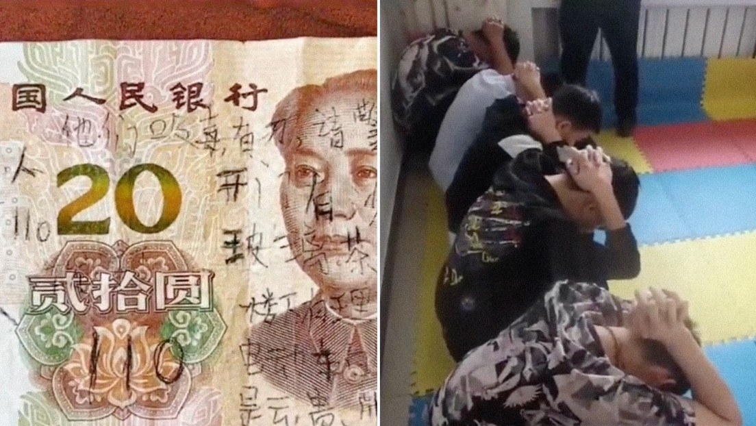 Una niña en China encuentra un mensaje de socorro en un billete que ayuda a rescatar a 11 personas secuestradas