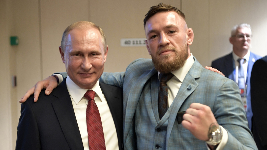 El presidente ucraniano critica al luchador irlandés Conor McGregor por su fotografía con Putin