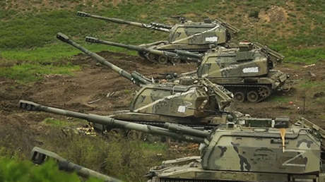 VIDEO: Militares rusos muestran imágenes insólitas sobre cómo actúan los artilleros dentro de sus instalaciones