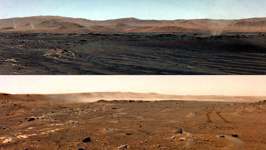 El róver Perseverance detecta en Marte por primera vez ráfagas de viento que levantan una gran nube de polvo marciano (VIDEO)