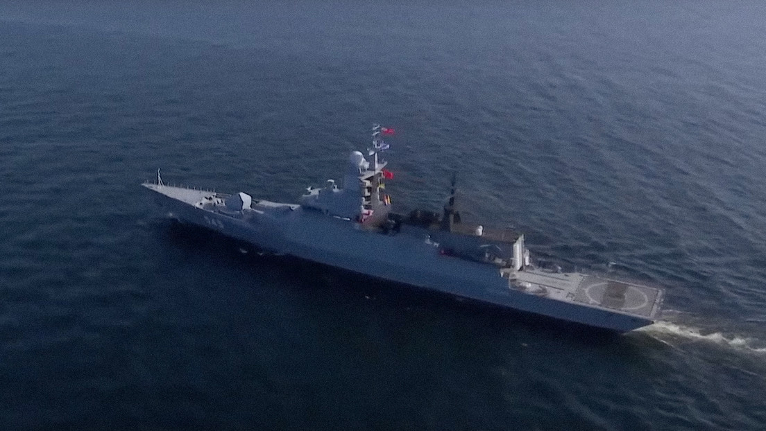 La Armada rusa despliega sus buques en un ejercicio en el mar Báltico (VIDEO)