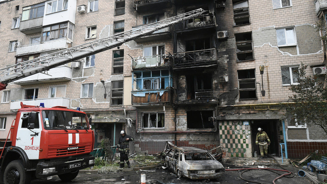 Zajárova denuncia que Occidente permaneció "criminalmente silencioso todos estos años" por los ataques a Donetsk y que con sus armas se mata a civiles