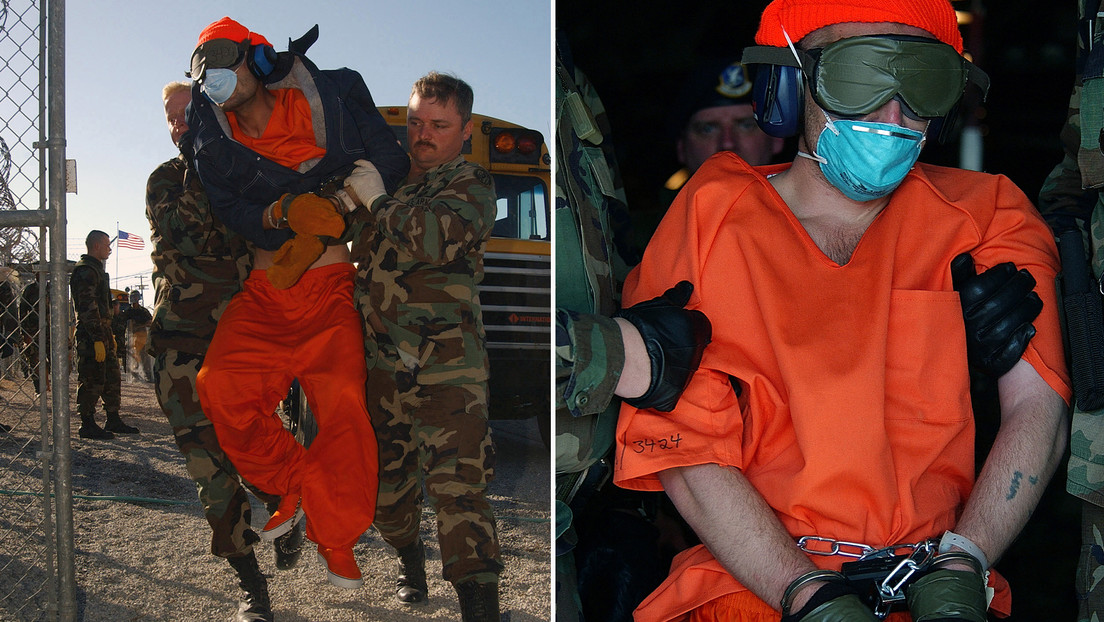 New York Times publica fotografías inéditas de la llegada de los primeros prisioneros a Guantánamo