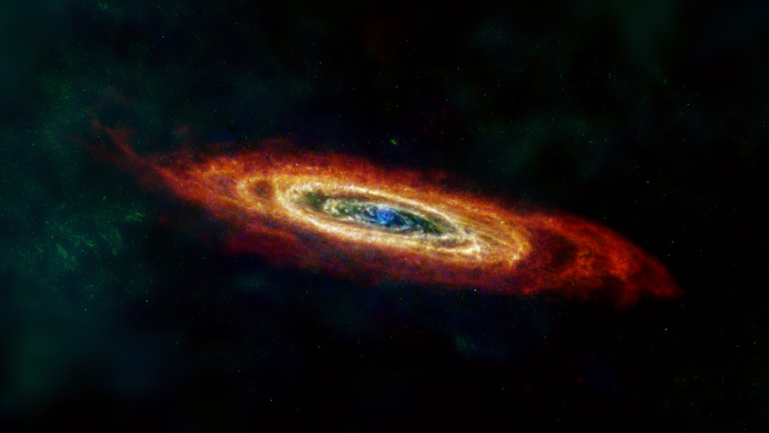 Nuevas imágenes con datos de telescopios retirados de la NASA y AEE revelan rasgos ocultos de cuatro de las galaxias más cercanas a la Vía Láctea