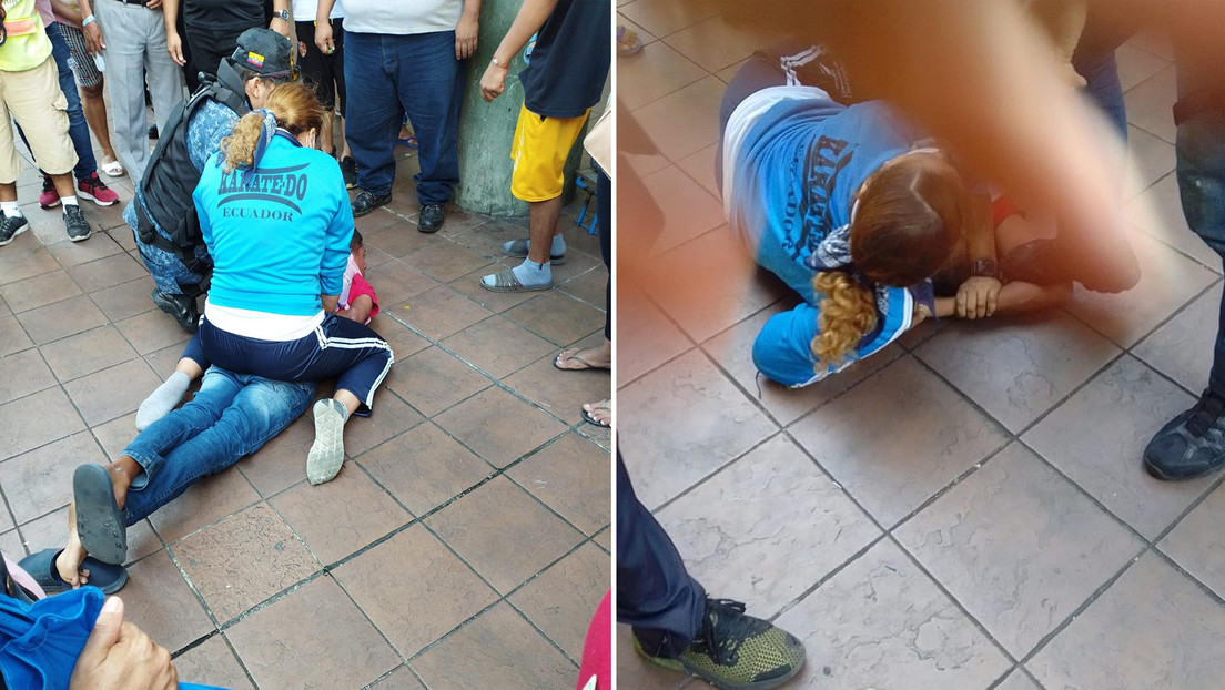 Una campeona de artes marciales en Ecuador neutraliza a un hombre que golpeaba a una mujer en la calle