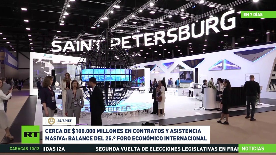 El XXV Foro Económico Internacional de San Petersburgo culmina con cifras alentadoras y buenas expectativas para las relaciones financieras de Rusia