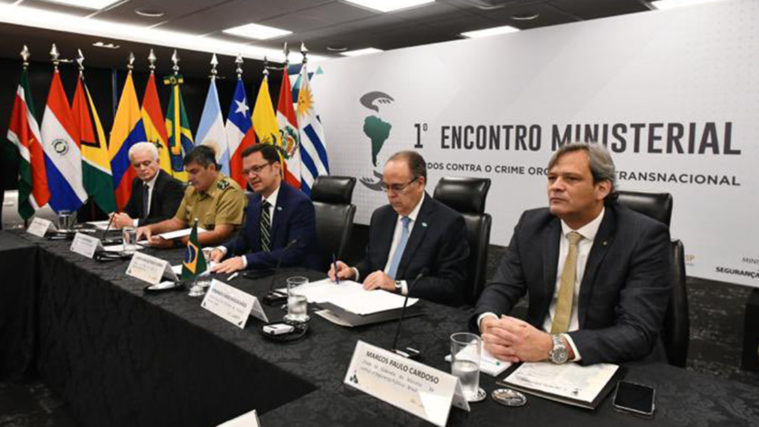 Nueve países sudamericanos firman en Brasilia una "alianza estratégica" contra el crimen organizado