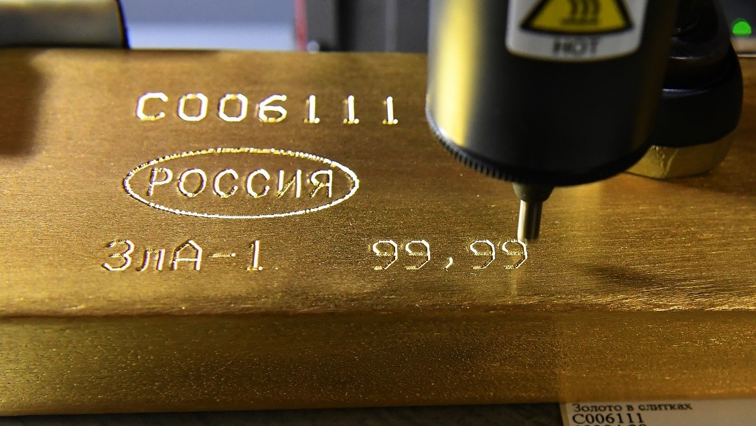 Suiza importa tres toneladas de oro ruso a pesar de las sanciones