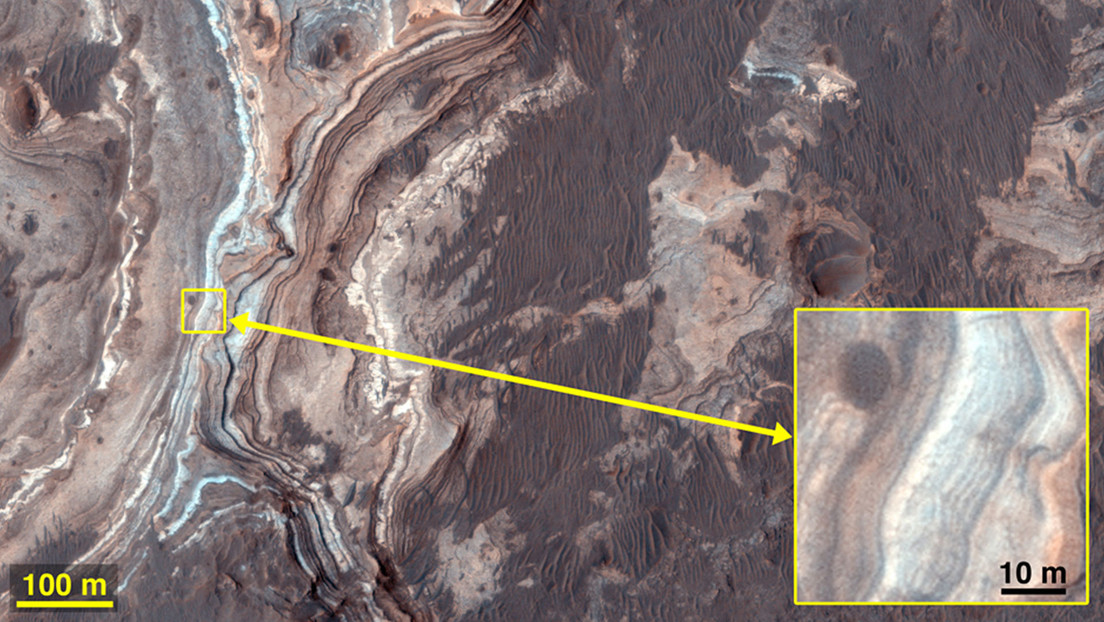 Hallan en Marte un antiguo lago "favorable para la vida" que existió durante cerca de 1.300 millones de años