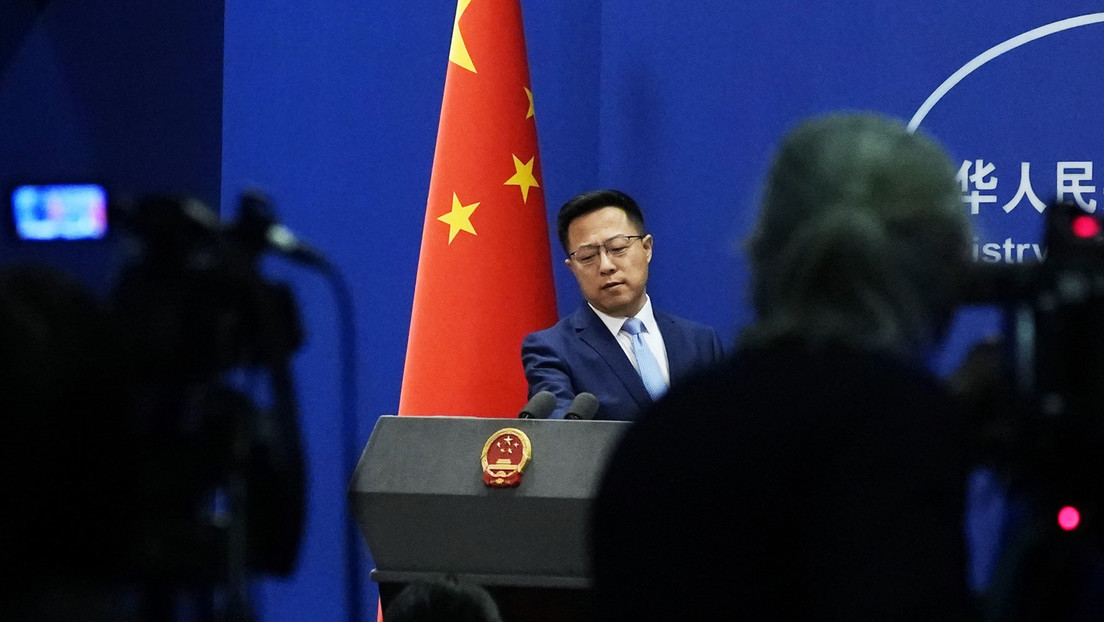El portavoz del Ministerio de Asuntos Exteriores chino, Zhao Lijian
