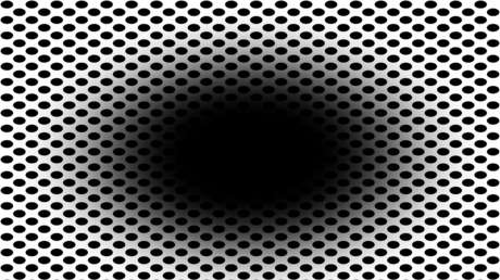 ¿Qué causa la expansión del agujero negro?, investigadores explican la reacción de nuestros ojos al observar una ilusión óptica