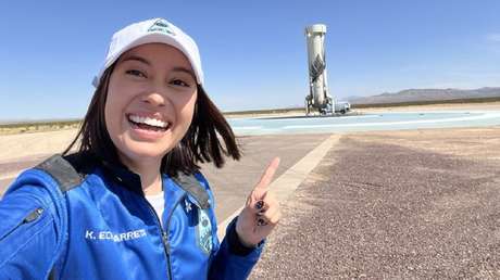 Katya Echazarreta se convierte en la primera mexicana en viajar al espacio