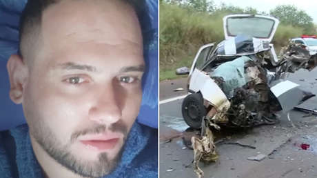 Un periodista que cubría un accidente de tráfico se entera en vivo que su hijo es la víctima