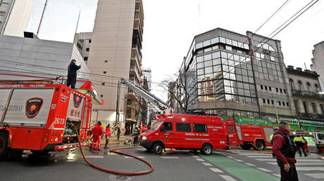 Tragedia en Argentina: el incendio de un edificio en Buenos Aires deja un saldo de 5 muertos y 35 heridos