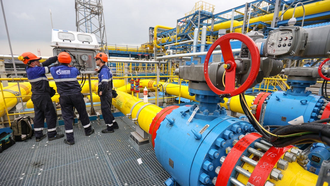 Rusia marca un nuevo récord diario de suministros de gas natural a China