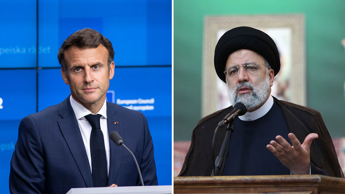 Macron pide a Irán una "decisión clara" sobre el acuerdo nuclear y Raisi critica la postura "poco constructiva" de Occidente