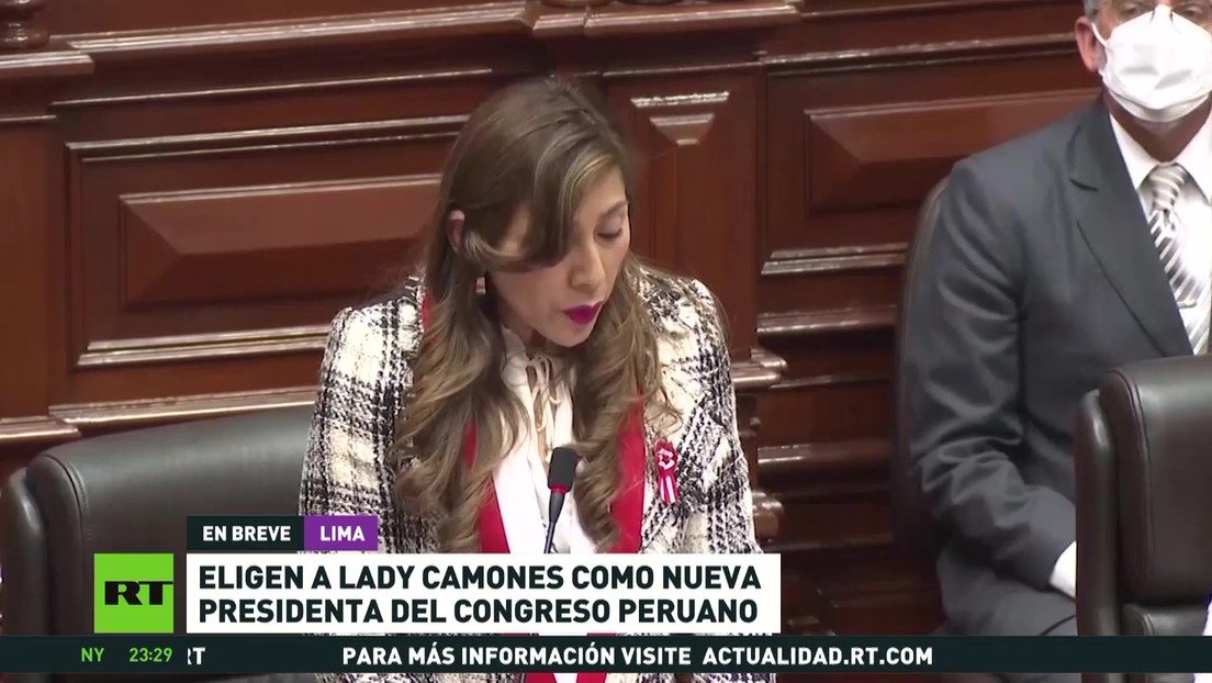 Eligen A Lady Camones Como Nueva Presidenta Del Congreso De Perú - RT