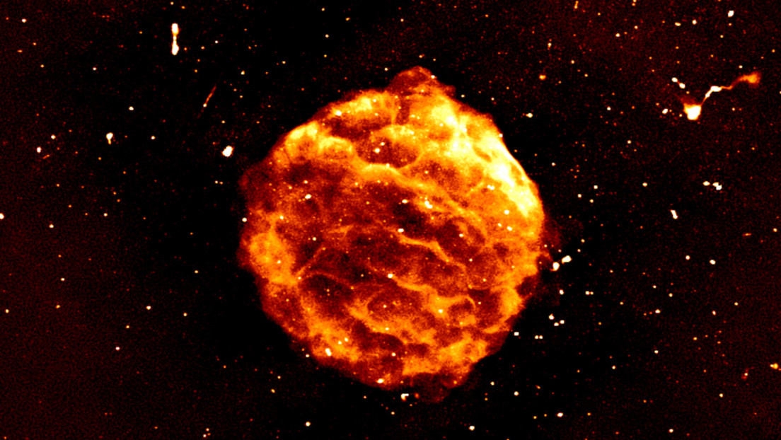 Supercomputadora genera una imagen con detalles sin precedentes de los restos de la explosión de una supernova