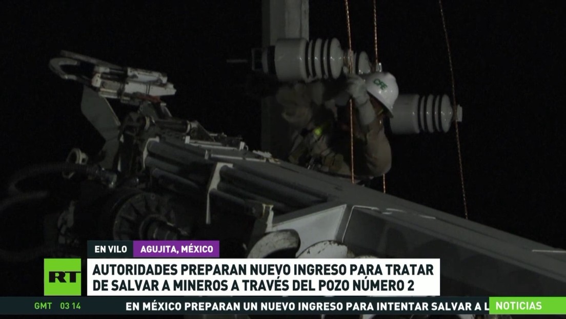 Las autoridades mexicanas preparan nuevo ingreso para tratar de salvar a mineros a través del pozo número dos