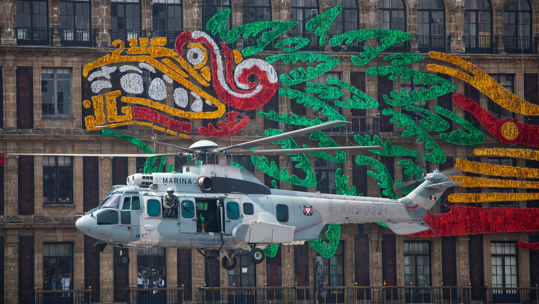 Ola de críticas en México por el uso de un helicóptero de la Marina para trasladar a la mascota de un equipo de béisbol
