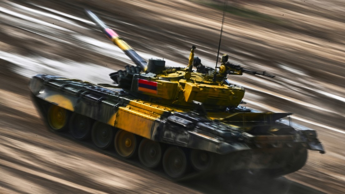 VIDEO: La 8.ª jornada del biatlón de tanques de los Army Games 2022 en las afueras de Moscú