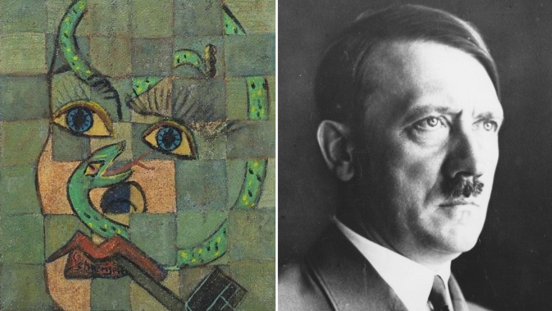 FOTOS: Sale a la luz en Italia un posible Picasso representando a Hitler