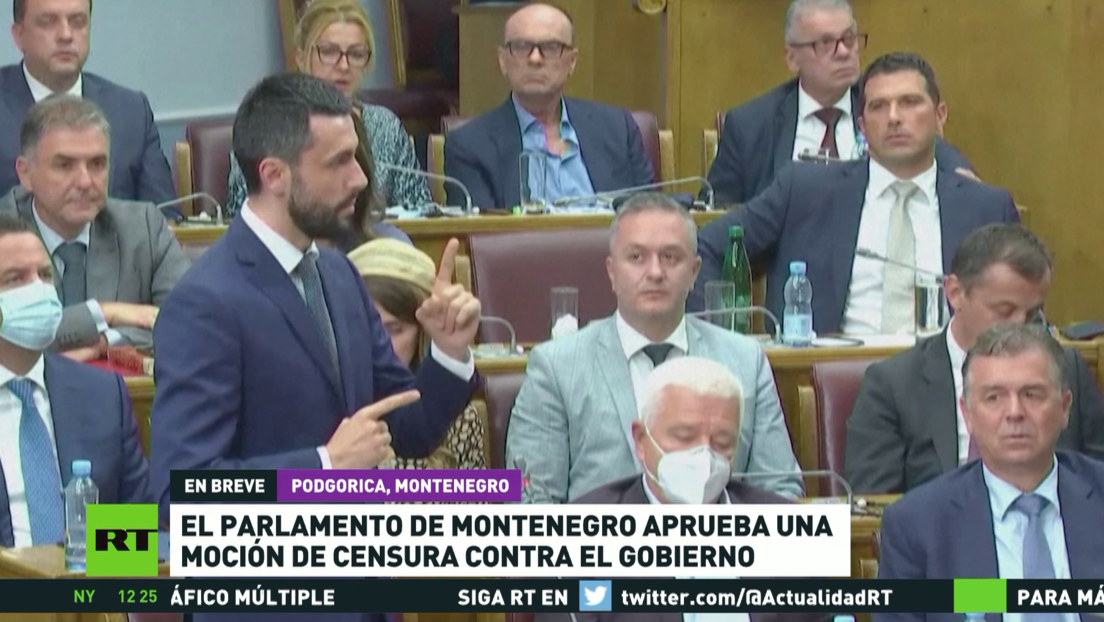 El Parlamento de Montenegro aprueba una moción de censura contra el Gobierno