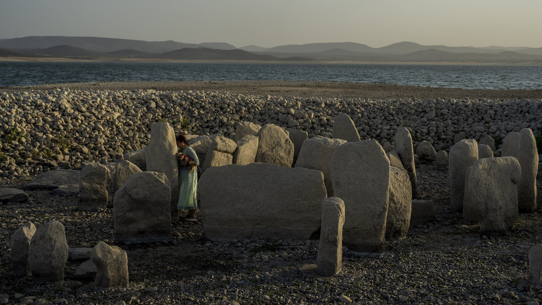 El 'Stonehenge español' resurge por la sequía extrema