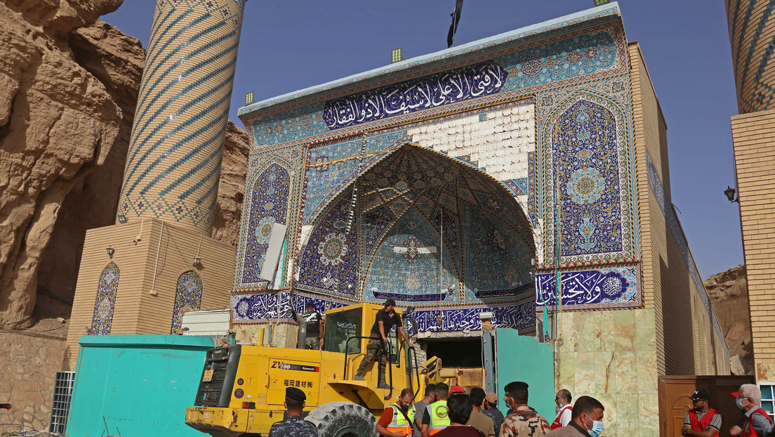 Mueren cinco peregrinos al derrumbarse parte de un santuario chiita en Irak