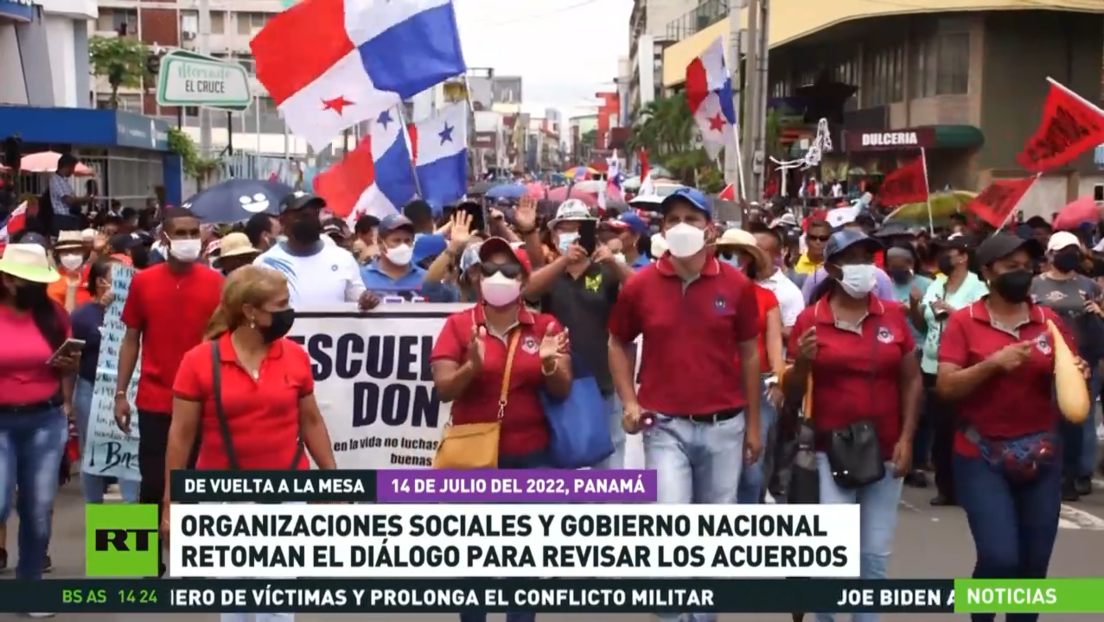 En Panamá el Ejecutivo retoma el diálogo con tres organizaciones sociales para revisar acuerdos