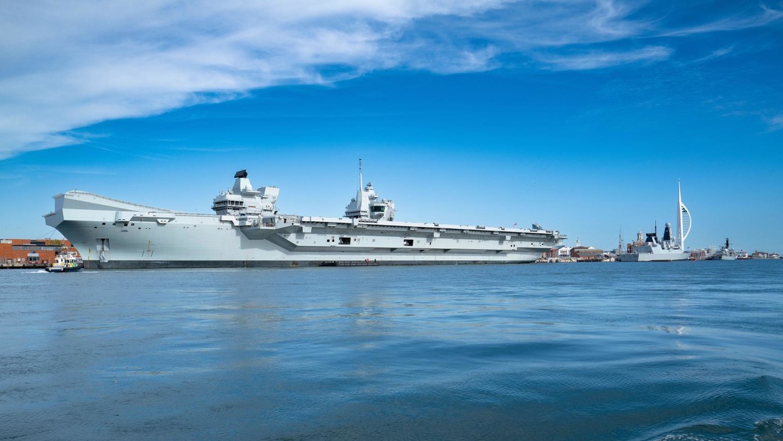 La Marina Real británica se pronuncia sobre la avería de su mayor buque de guerra