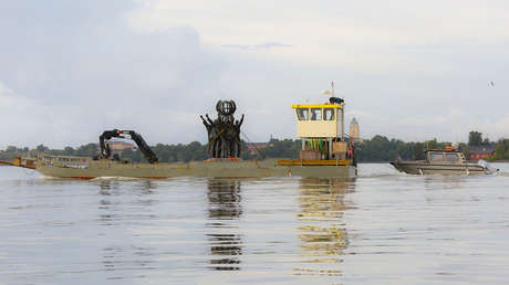 VIDEO: Finlandia retira el monumento a la Paz Mundial regalado por la Unión Soviética
