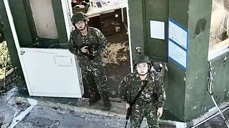 Militares taiwaneses quedan boquiabiertos al ver un dron chino acercándose, y así reaccionan