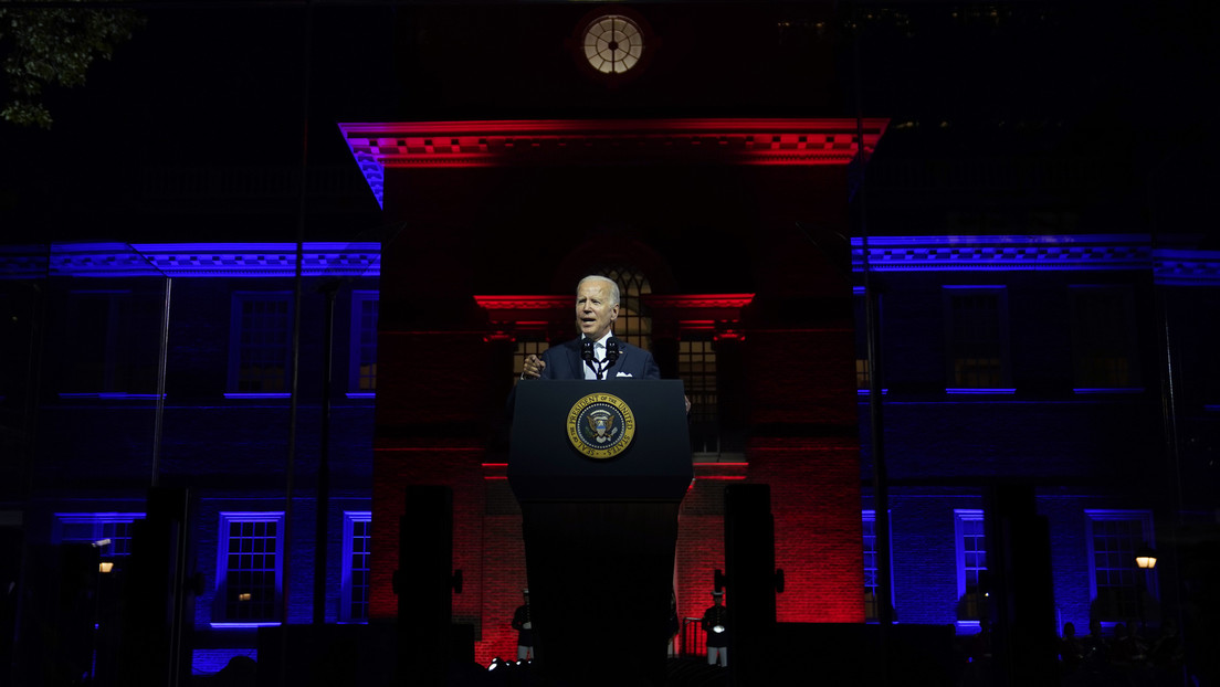 Biden: Trump y sus seguidores representan "un extremismo que amenaza los fundamentos" de EE.UU.