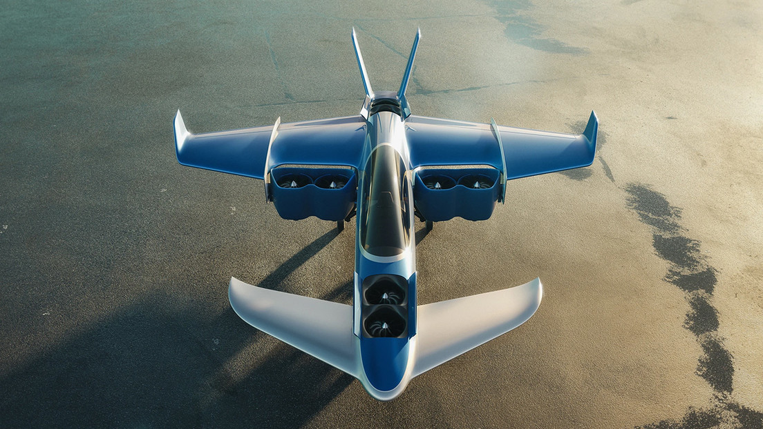 Presentan el prototipo de un pequeño avión que vuela como un dron y podría alcanzar hasta 300 km/h (VIDEO)
