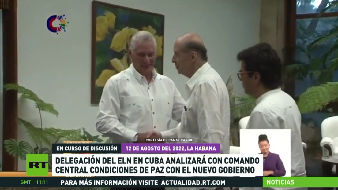 Los delegados del ELN en Cuba abordarán con su mando central las condiciones de paz en Colombia