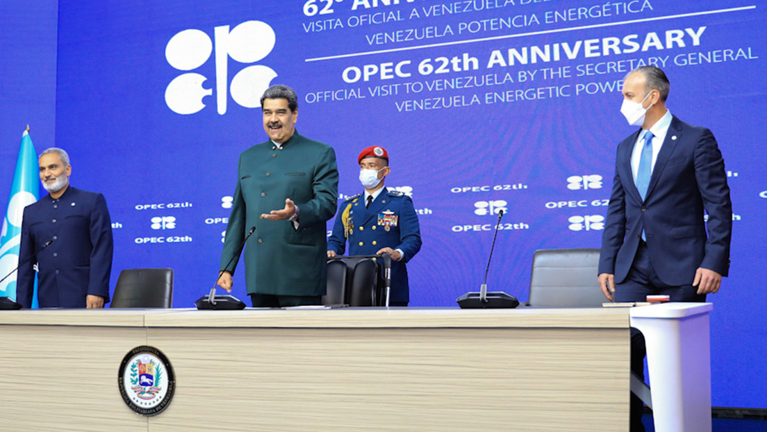 Maduro se reúne con el secretario general de la OPEP y afirma que "Venezuela está lista para abastecer el mercado mundial"