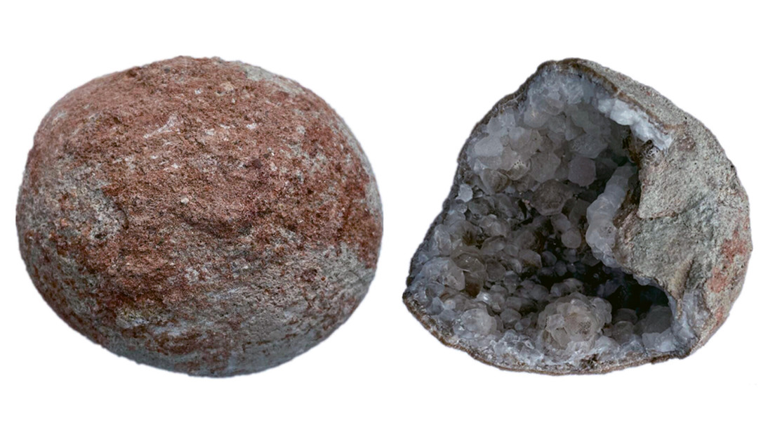 Encuentran en China dos huevos fosilizados de dinosaurio llenos de cristal