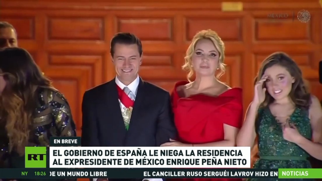 El Gobierno de España le niega la residencia al expresidente de México Enrique Peña Nieto