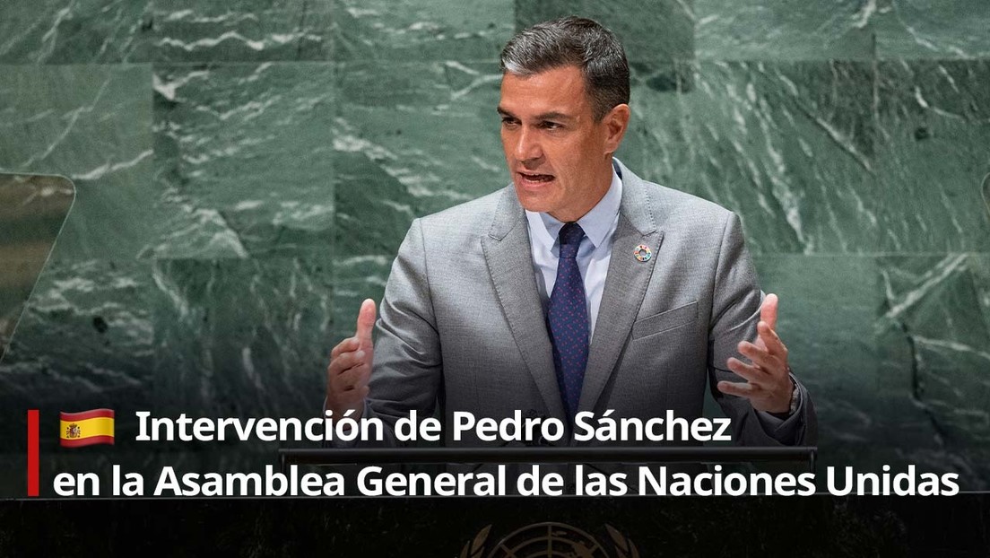 Pedro Sánchez pide a la ONU avanzar en igualdad de género, acceso a vacunas y descarbonizar las economías
