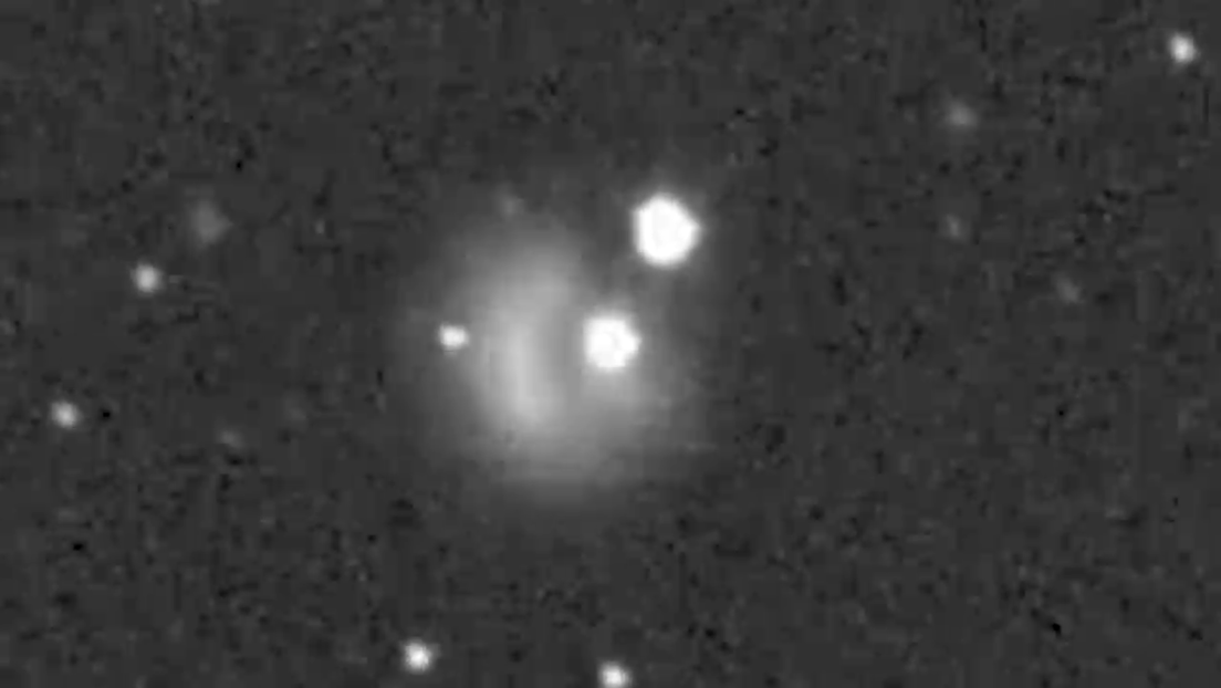 Muestran las primeras imágenes captadas en la Tierra del impacto de una sonda 'kamikaze' con un asteroide