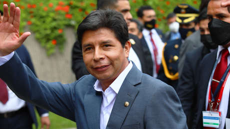 El presidente de Perú, Pedro Castillo