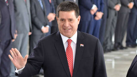 El expresidente de Paraguay Horacio Cartes