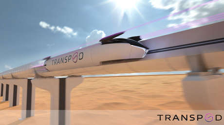 VIDEO: Presentan un tren que circulará más rápido que un avión de pasajeros
